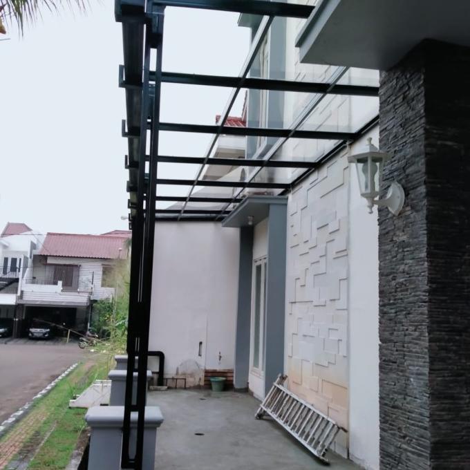 KANOPI BAJA RINGAN ATAP SOLAR FLAT SFD5436WE