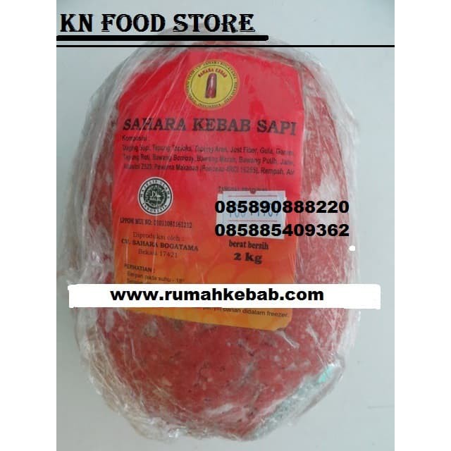 

Fresh Promo KHUSUS GOJEK -GO KILAT - Daging Kebab Tanpa Tiang Merk Sahara - 2 KG