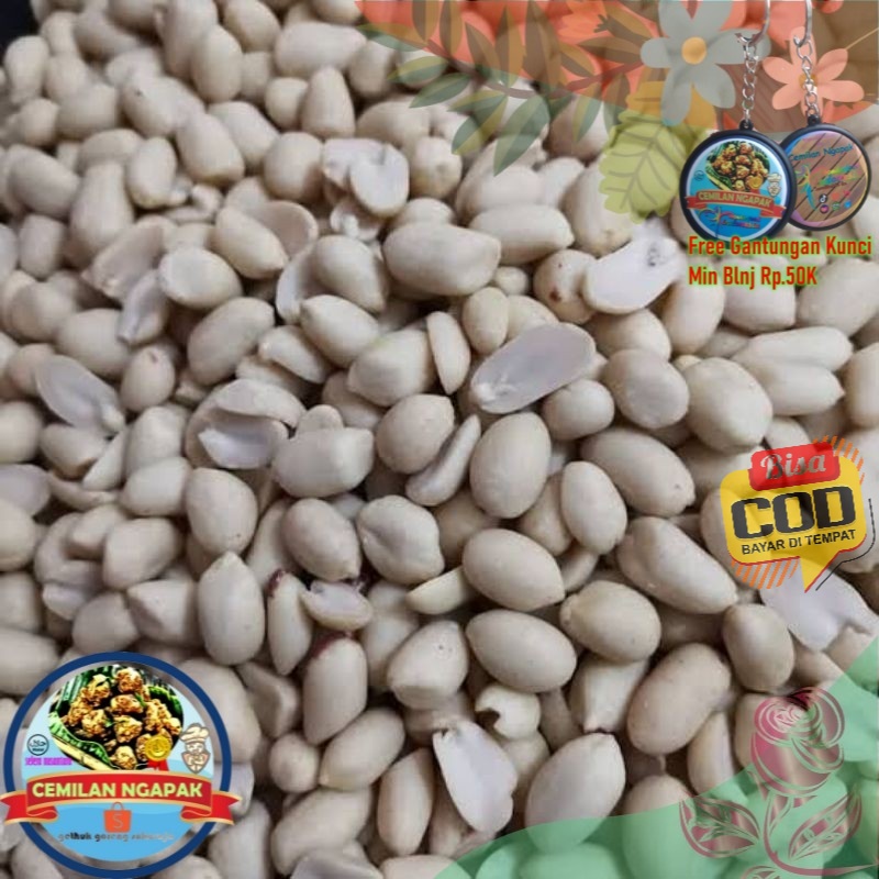 

Kacang Tanah Kupas Siap Pakai Kemasan 1 kg