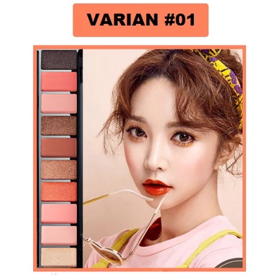 EYESHADOW FASHION 10 WARNA ~ FASHION MATTE EYESHADOW PALLET MAKEUP 10 WARNA