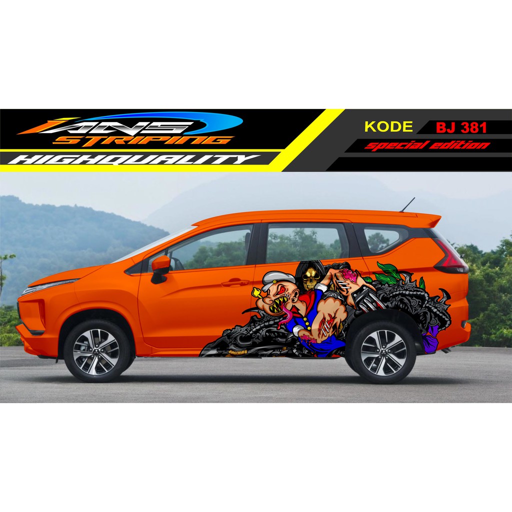 STICKER MOBIL XPANDER , INNOVA / DECAL STICKER MOBIL, INNOVA, RUSH, TERIOS / STICKER VARIASI MOBIL