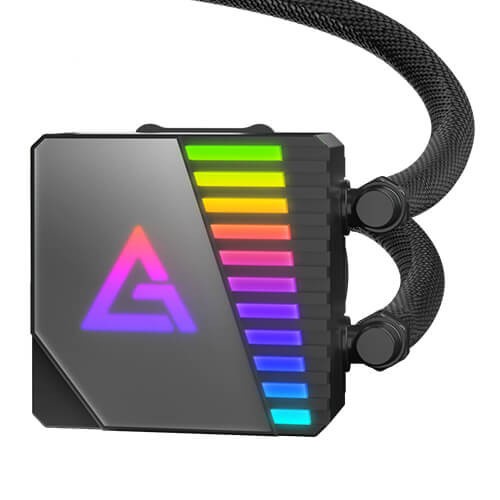 Antec Symphony 240 ARGB Liquid Cooler - Mirror ARGB Lighting Pump Head