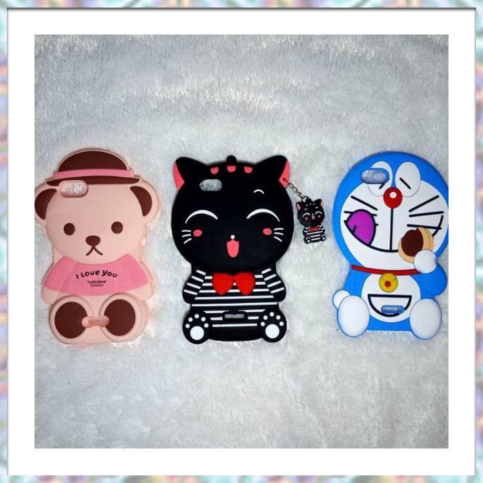 Case Boneka Xiaomi Redmi Case Xiaomi Redmi Note ~ Xiaomi Redmi 6A // Case Boneka 3D