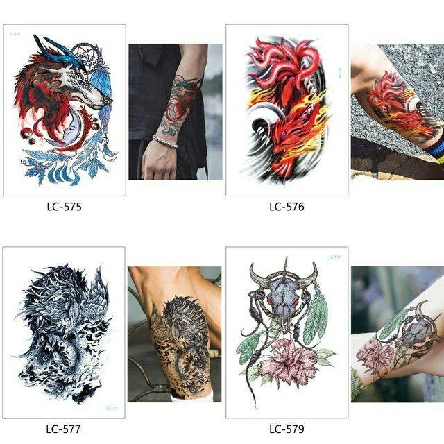 Paling Bagus 16 Tato  Temporer  Terbaik Gambar Tato  Keren