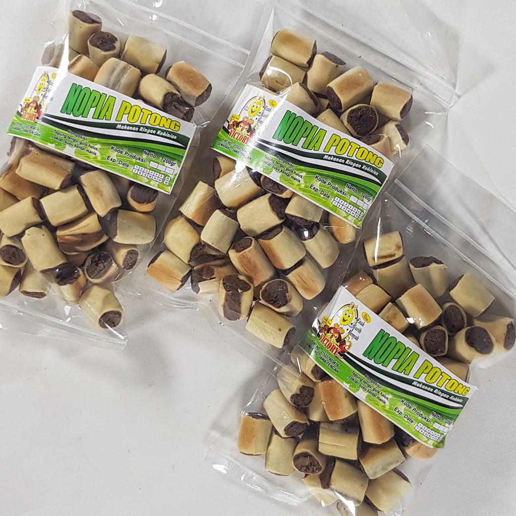 

Victory Snack - Camilan Nopia Potong Khas dan Spesial isi 200 gr