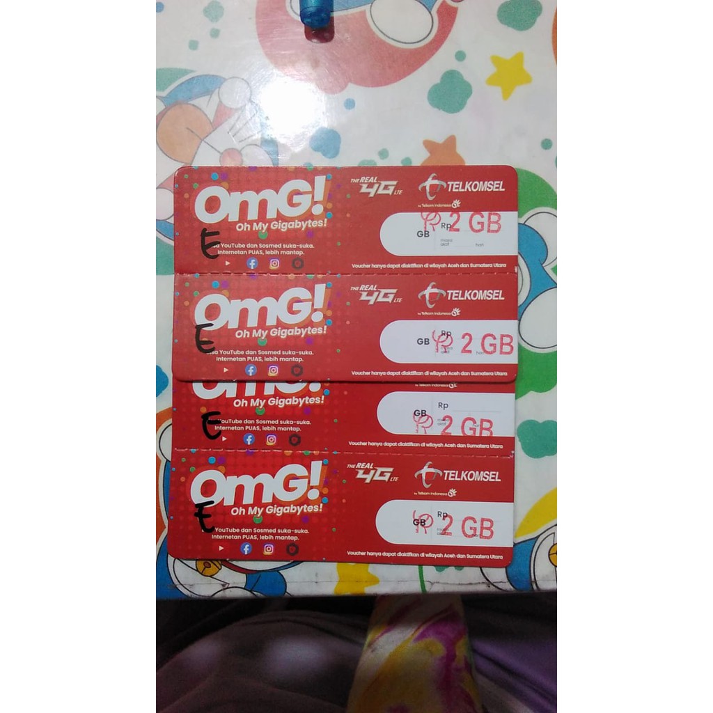 VOUCER KUOTA DATA TELKOMSEL 2.5 GB 5 HARI