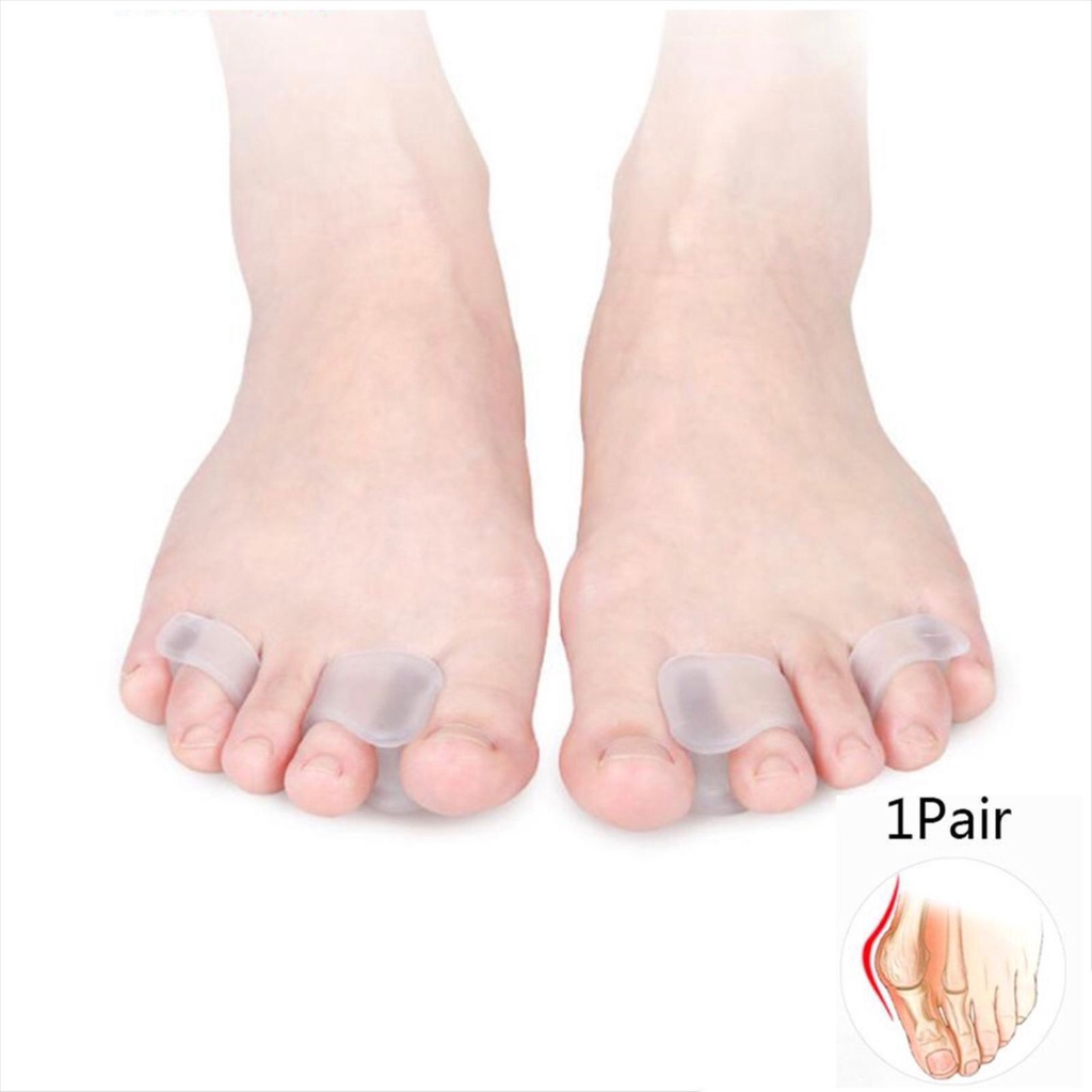 Alat Pelindung Jari Kaki Bahan Silikon - Bunion - 1 Pasang