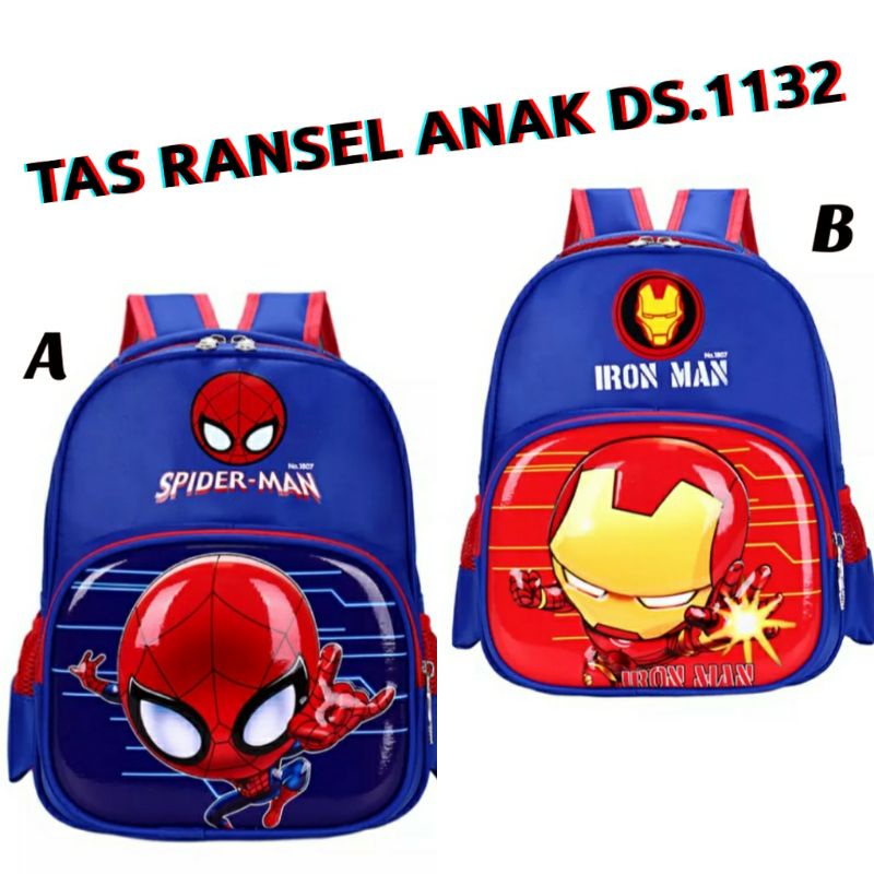 dem_sare / DS1132 - Tas ransel kecil mini karakter Tas Ransel Anak Sekolah PAUD TK SD Tas Ransel Anak Terbaru karakter Cartoon