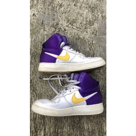 NIKE AIR FORCE 1 HIGH 'LV8 NBA"LAKERS"