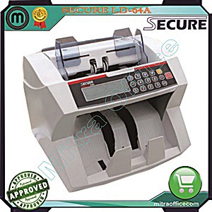 

SECURE LD 64A/Mesin Hitung Uang/Mesin Laminating/Mesin Penghancur Kertas/Cash Box/Jilid/Stapler