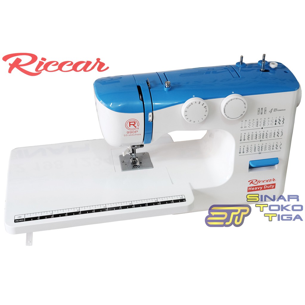 RICCAR 990P HEAVY DUTY MESIN JAHIT TEBAL PORTABLE 990 P / RICCAR 990 P XT