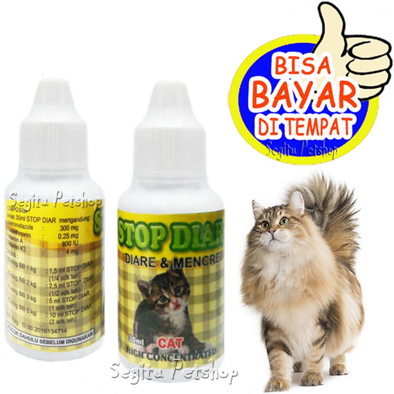 OBAT MENCRET KUCING DIARE KITTEN STOP DIAR