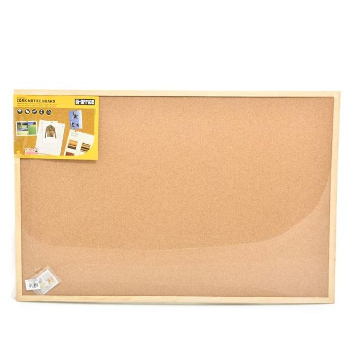 

Bi-Silque Cork Board Papan Buletin 90x60 Cm