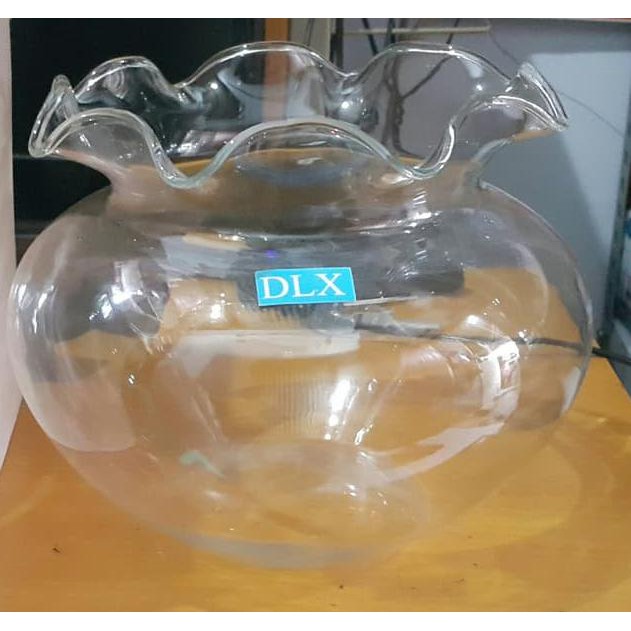 Promo Akuarium Bulat Kaca 3 5l Aquarium Bulat Toples Dlx