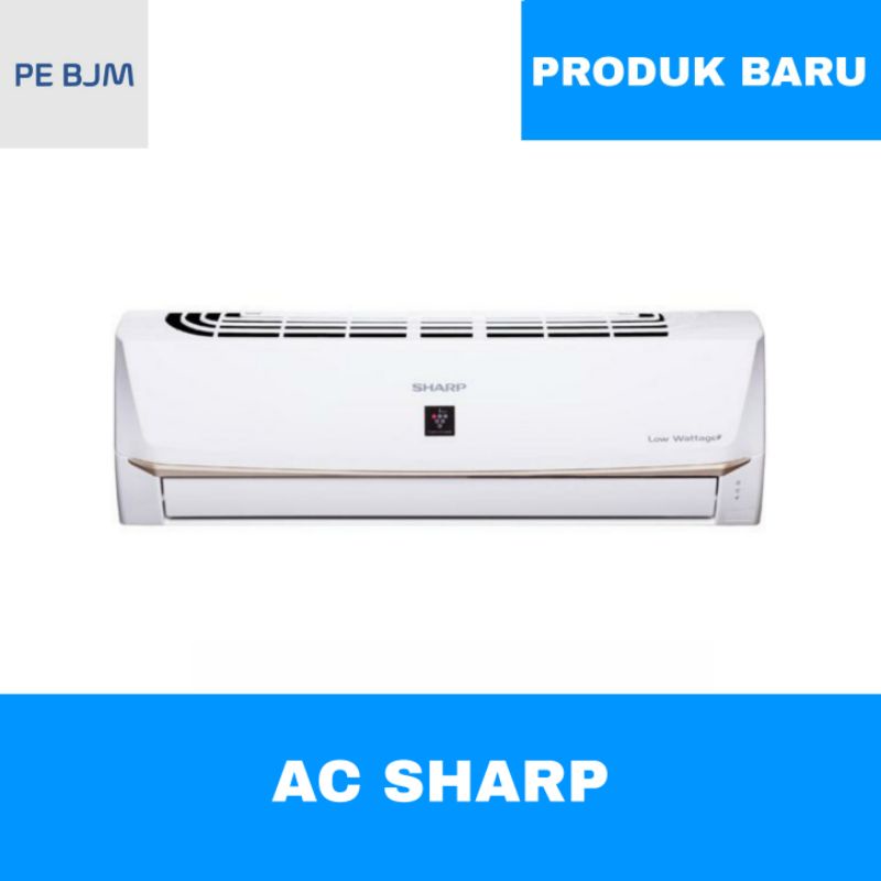 AC SHARP 1 PK - AH-AP9UHL - GARANSI RESMI - KIRIM INVOICE - INDOOR OUTDOOR