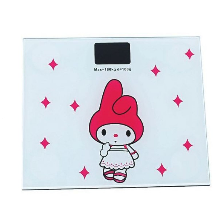 Timbangan Badan Kaca Digital - Elektronik 180kg KARTUN SCALE-A11