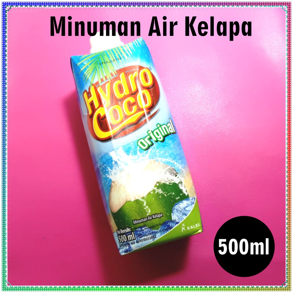 Jual Hydrococo Original Minuman Air Kelapa Kemasan Instan Hydro Coco 500ml Shopee Indonesia 6227