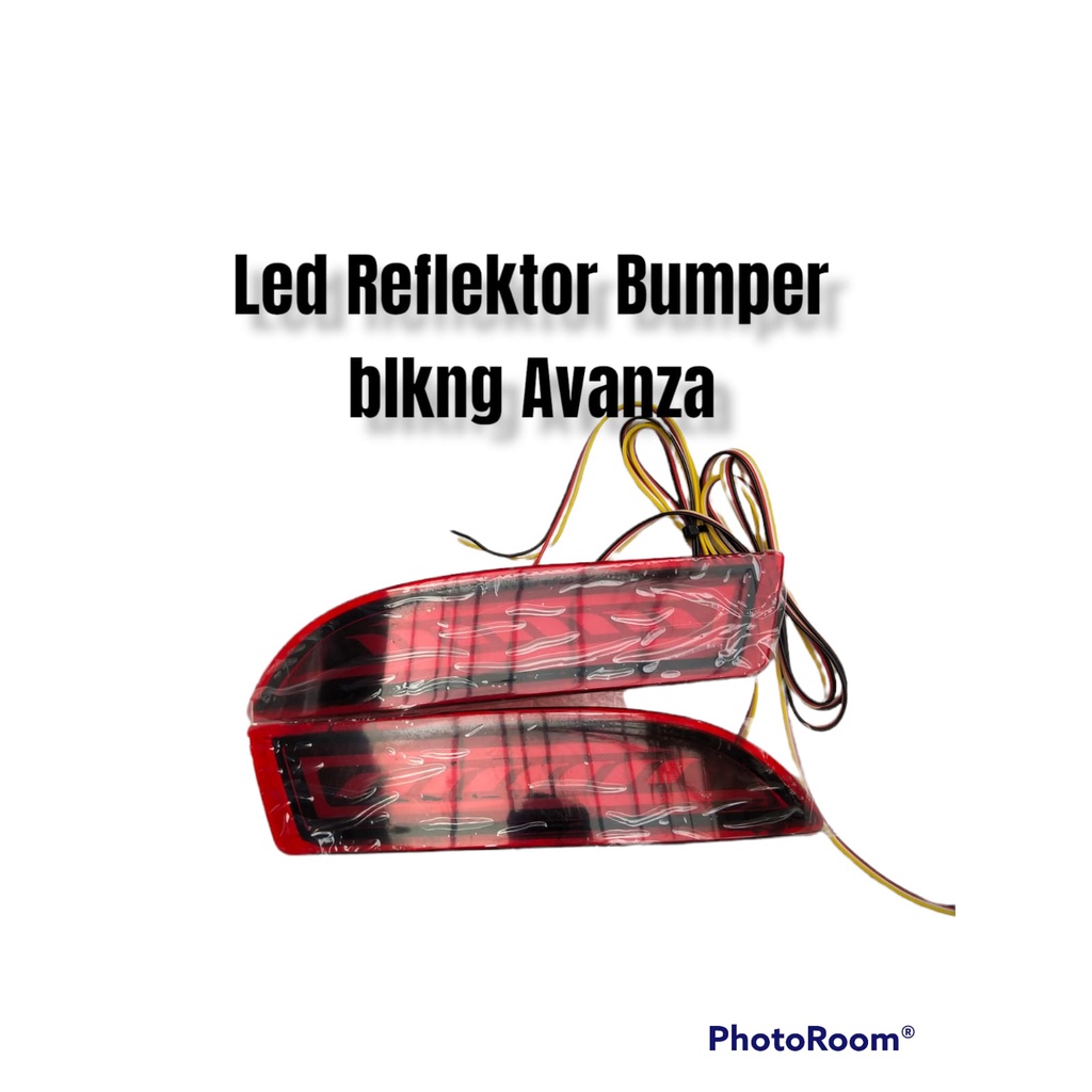 Reflektor lampu mobil / Lampu reflektor bumper avanza / Lampu reflektor mobil avanza / Lampu bumper belakang / lampu bumper led