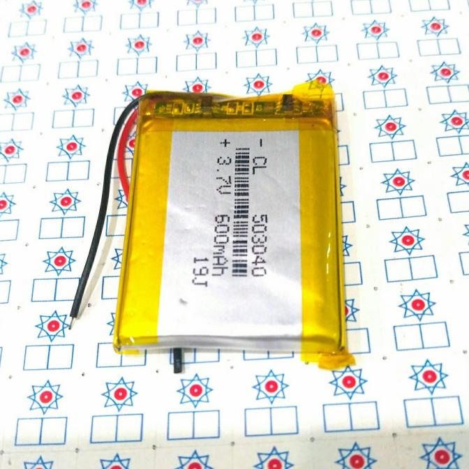 HOT PROMO Baterai Lithium-ion Polymer LiPo 3,7V 600mAh