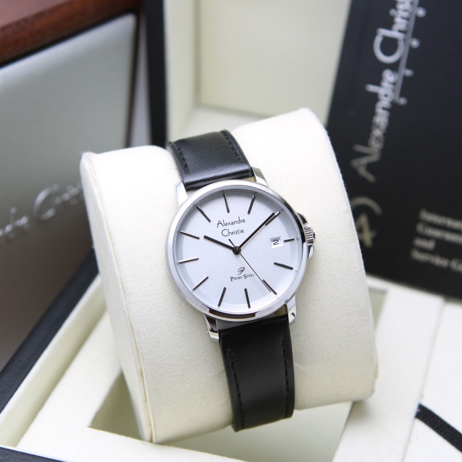 [Free Baterai] JAM TANGAN WANITA ALEXANDRE CHRISTIE AC 1032 ORIGINAL GARANSI 1 TAHUN