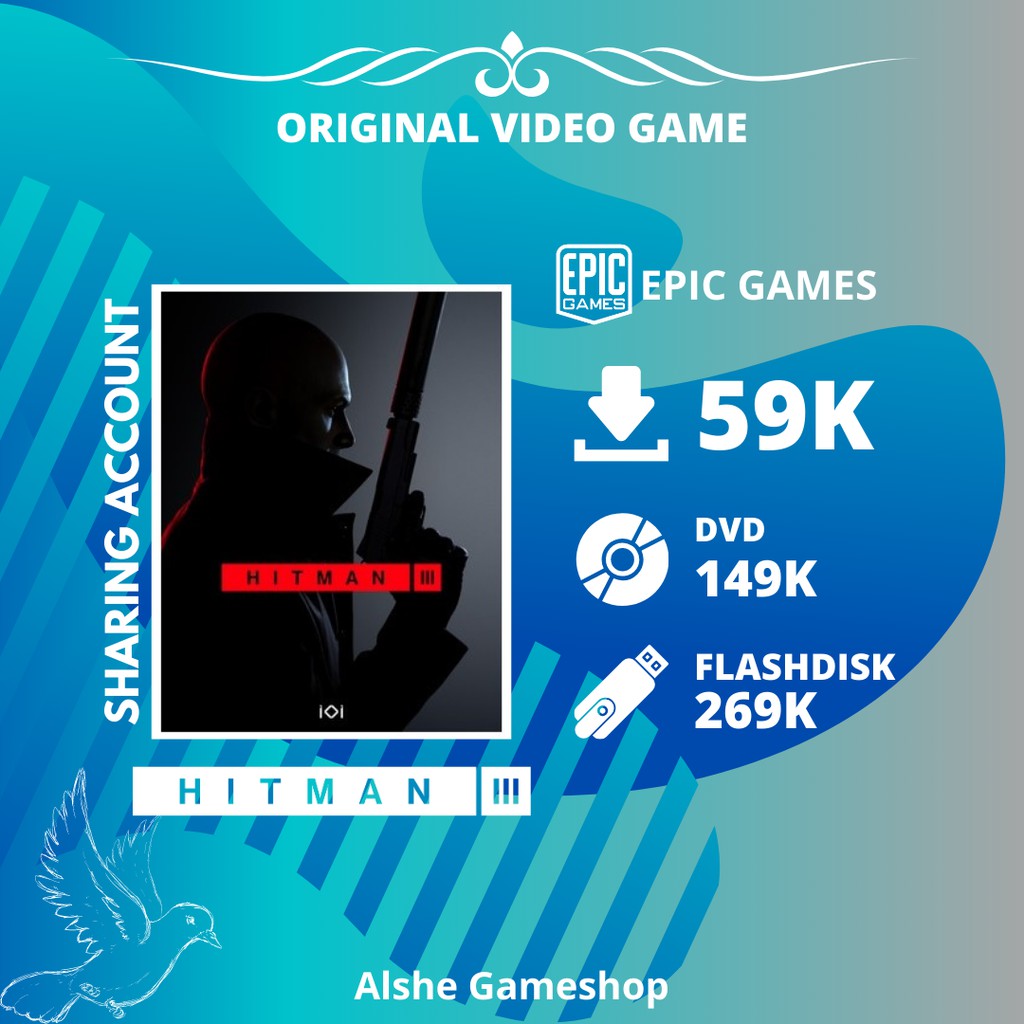 HITMAN 3 / HITMAN 3 DELUXE EDITION PC ORIGNAL
