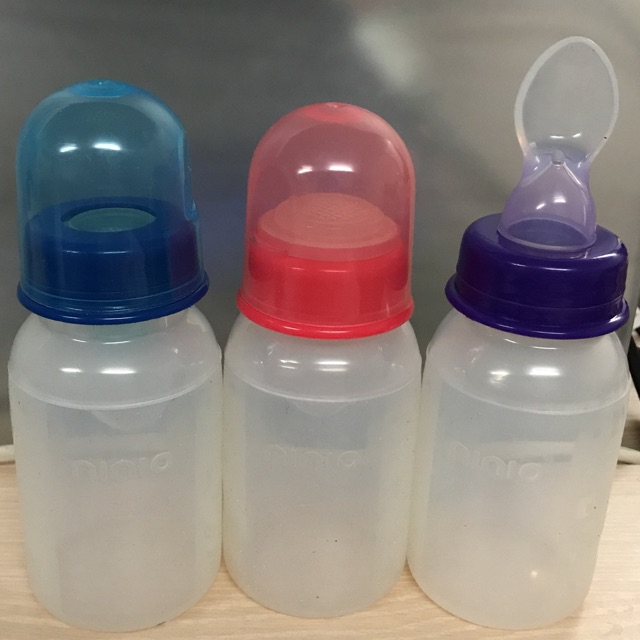 FOOD FEEDER FULL SILICONE NINIO BOTOL SENDOK EMPUK NINIO