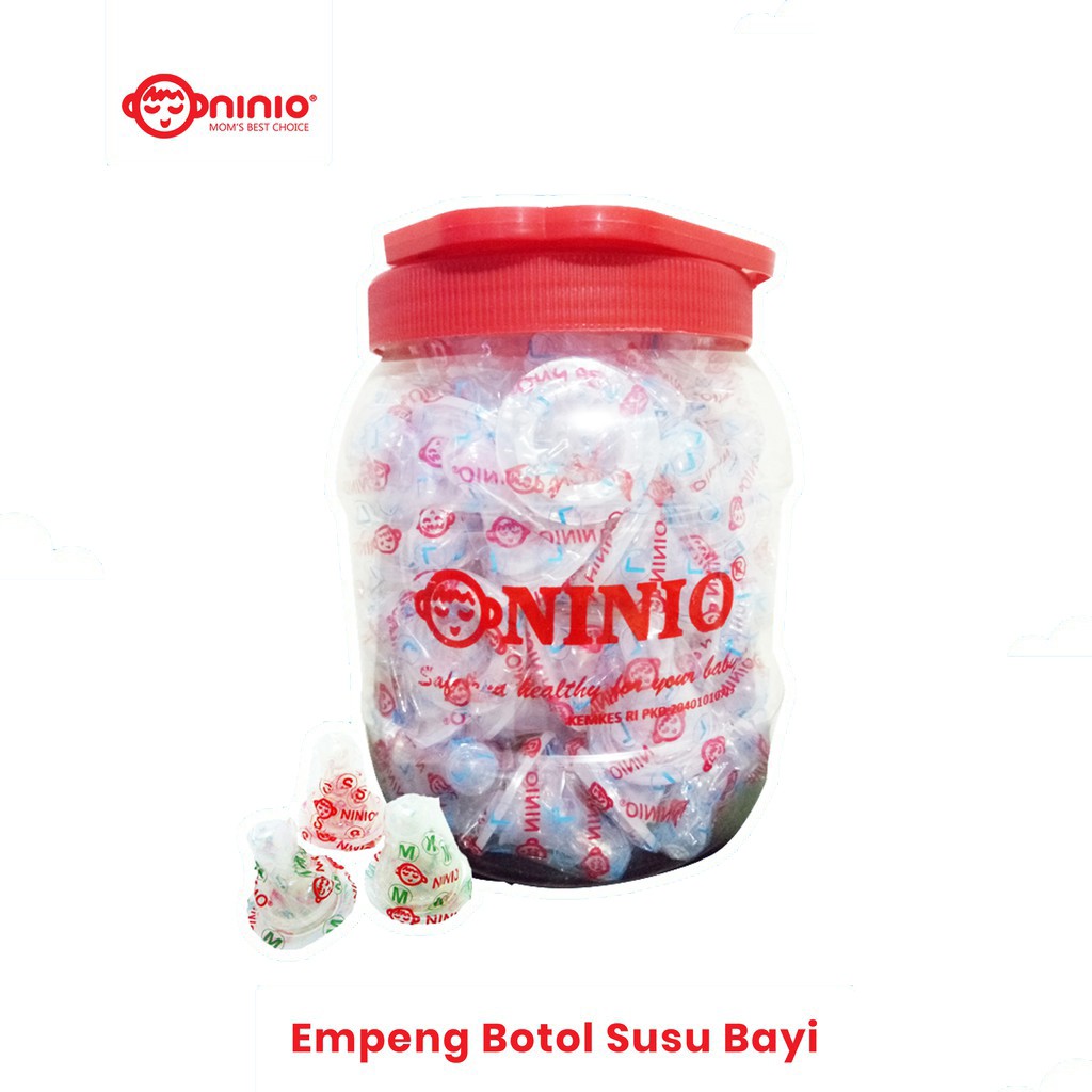 Ninio Nipple Ecer 4001SW - Dot Botol Susu Bayi S M L