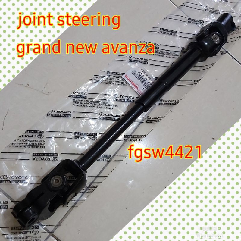 JOINT STEER STEERING JOINT ASSY JOINT STIR GRAND NEW AVANZA 2016 OEM TOYOTA