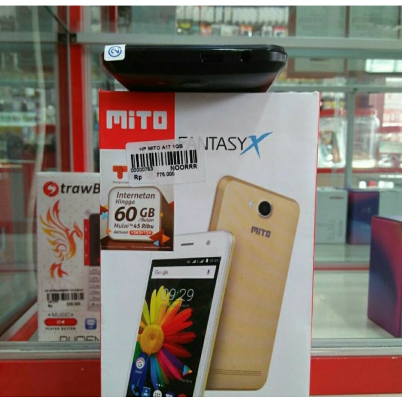 Hp Android Smartphone Mito A17 Ram 1GB Rom 8GB 4.5inch 4G