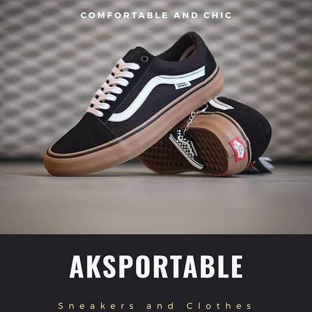 jual vans old skool pro original