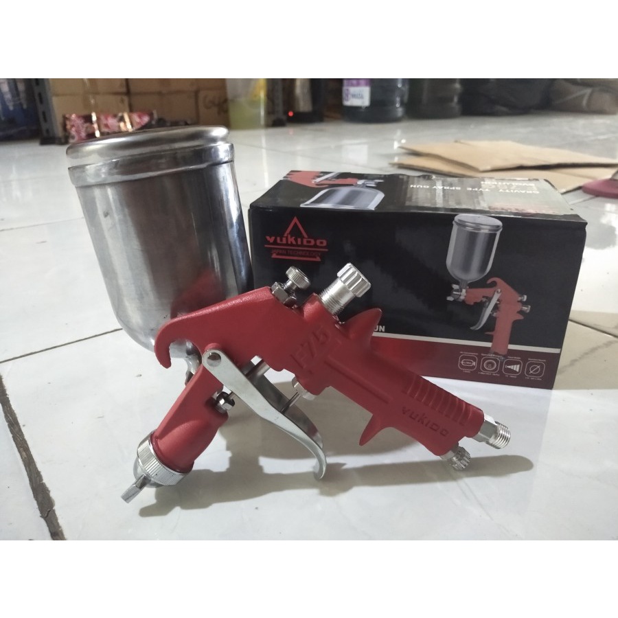 YUKIDO SPRAY GUN K-3B K3 K-3A K3B K3A HIGH PRESSURE 200ML 200CC ALUMUNIUM JAPAN QUALITY spray gun f 75