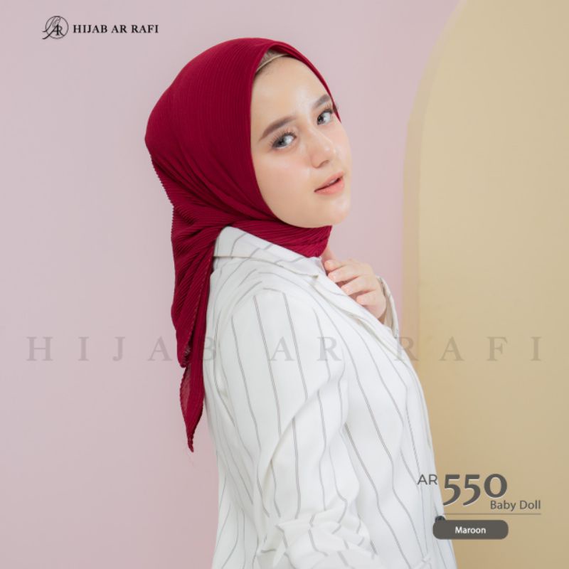 Arrafi AR 550 segiempat plisket baby doll 2021 terbaru✅