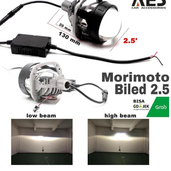 ー MJF BILED MORIMOTO 2.5 INCHI I Lensa Projector Biled MORIMOTO AES I 2514 ✺ ©