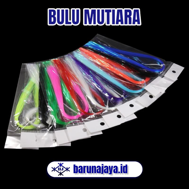 BARUNA - Bulu Mutiara Untuk Umpan Sabiki dan Assist hook