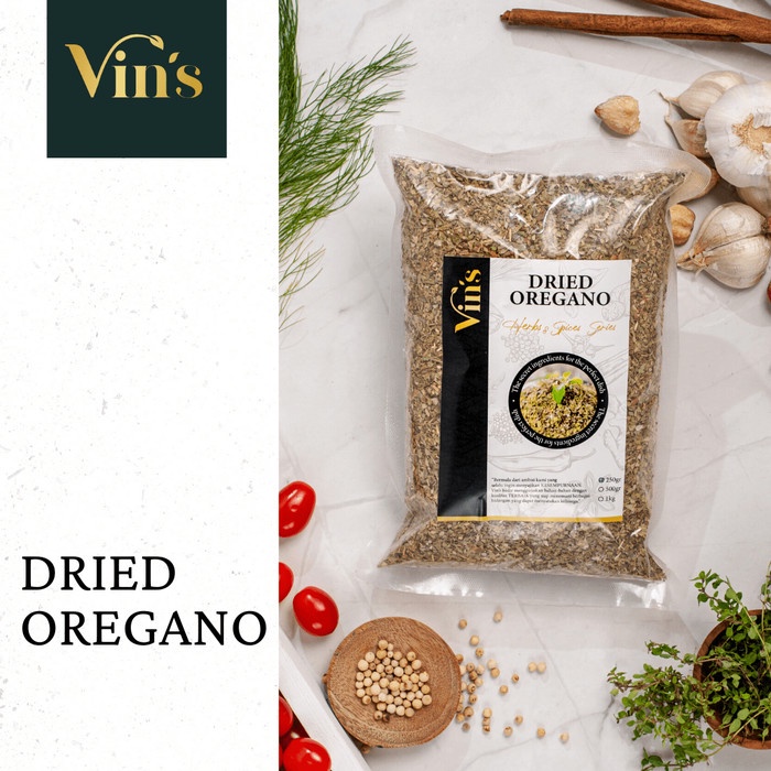 

COD BUMBU REMPAH - DRIED OREGANO VINS PREMIUM QUALITY 250 GRAM - 250gr