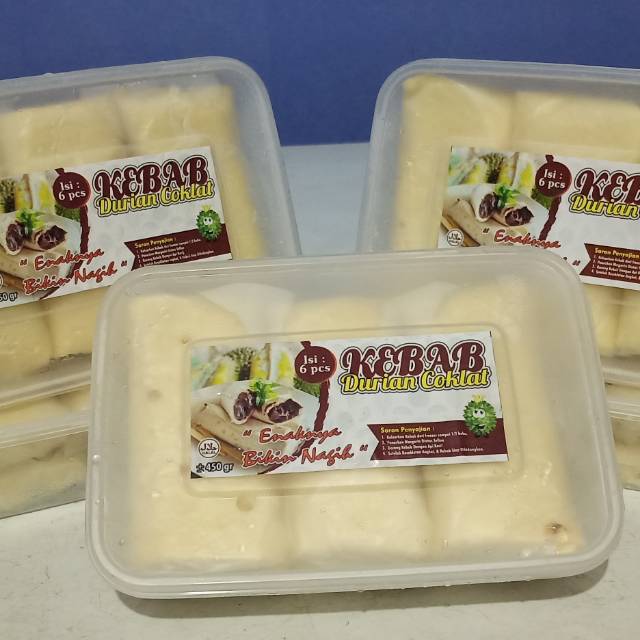 Kebab Durian coklat