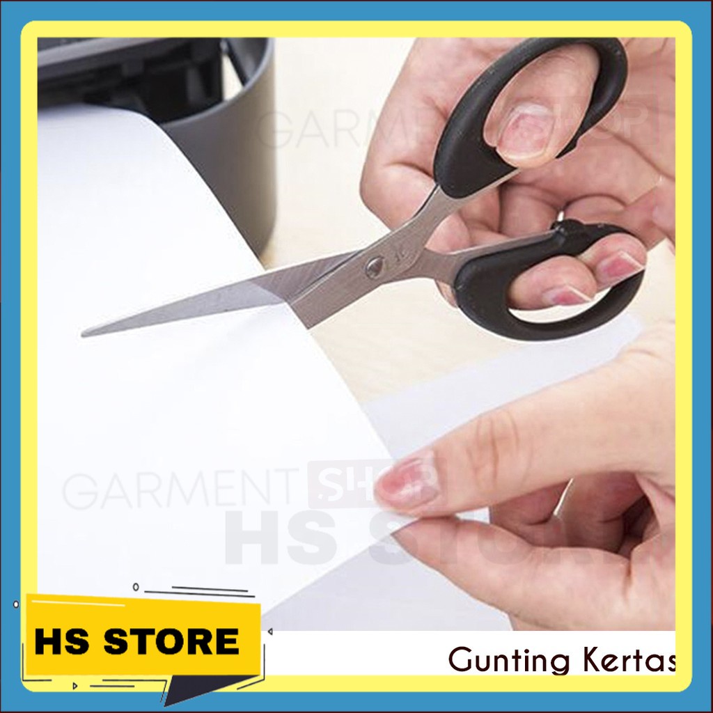 

Gunting Kertas Stainless Paper Scissors Pemotong Serbaguna Murah