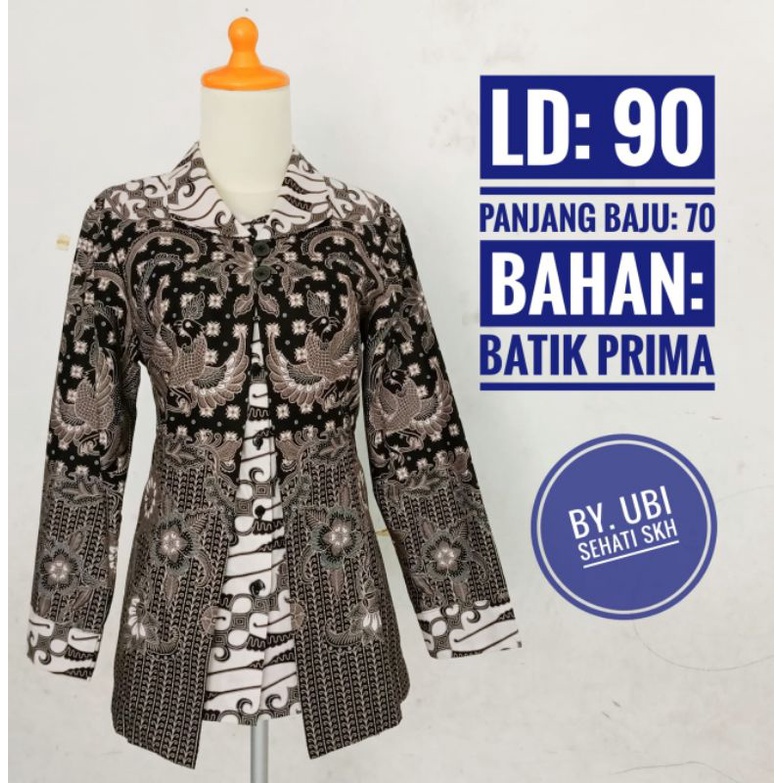 Baju Batik Wanita Moderen