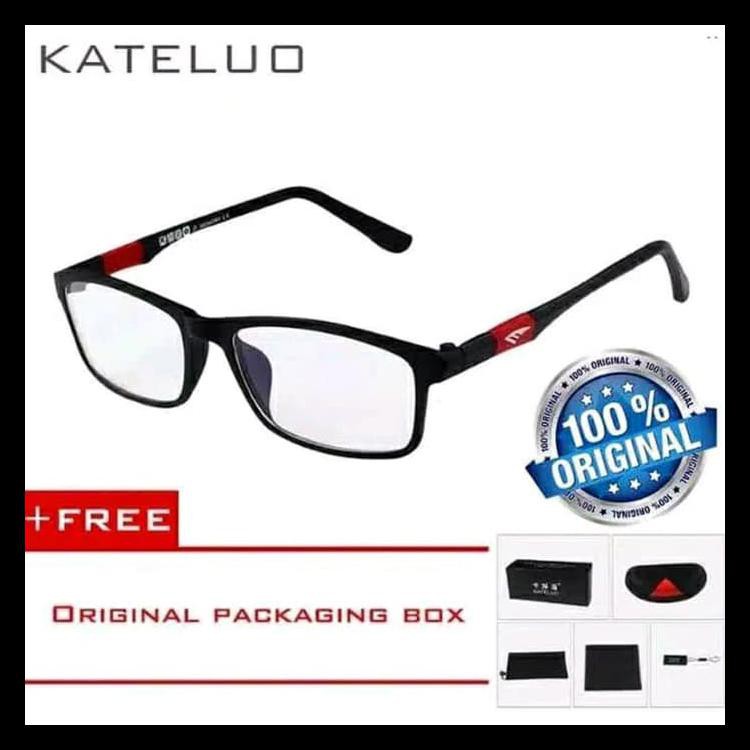 Indh Kateluo Original Kacamata Anti Radias komputer dan Gadget PriaWanita FREE ONGKIR Kode 632