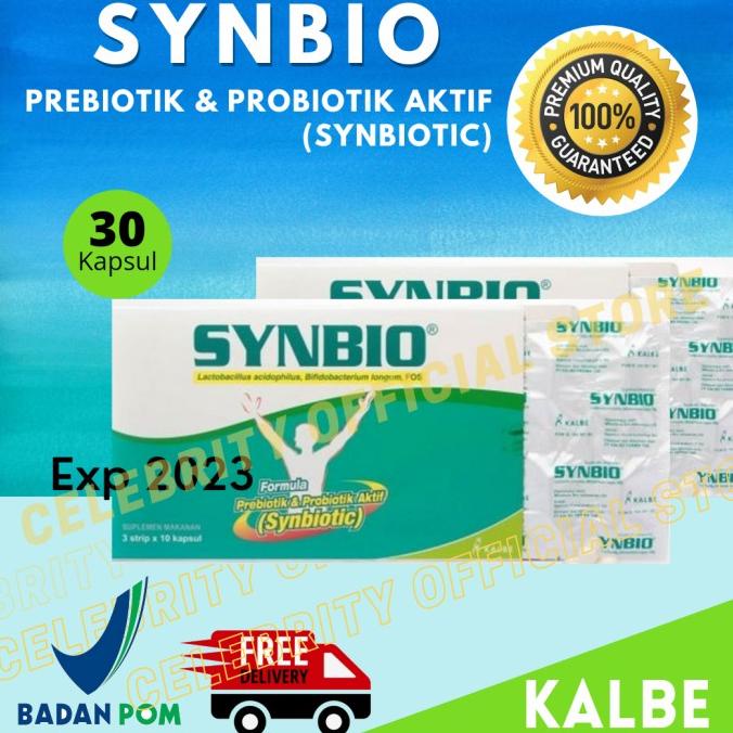 SYNBIO PROBIOTIK PROBIOTIC BOX 30 KAPSUL