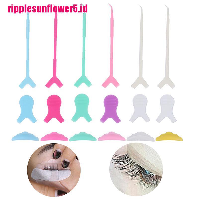 # Kaos T-Shirt Wanita Lengan Pendek Motif Print #Brush Silikon Bentuk Y Untuk Aplikator Bulu Mata