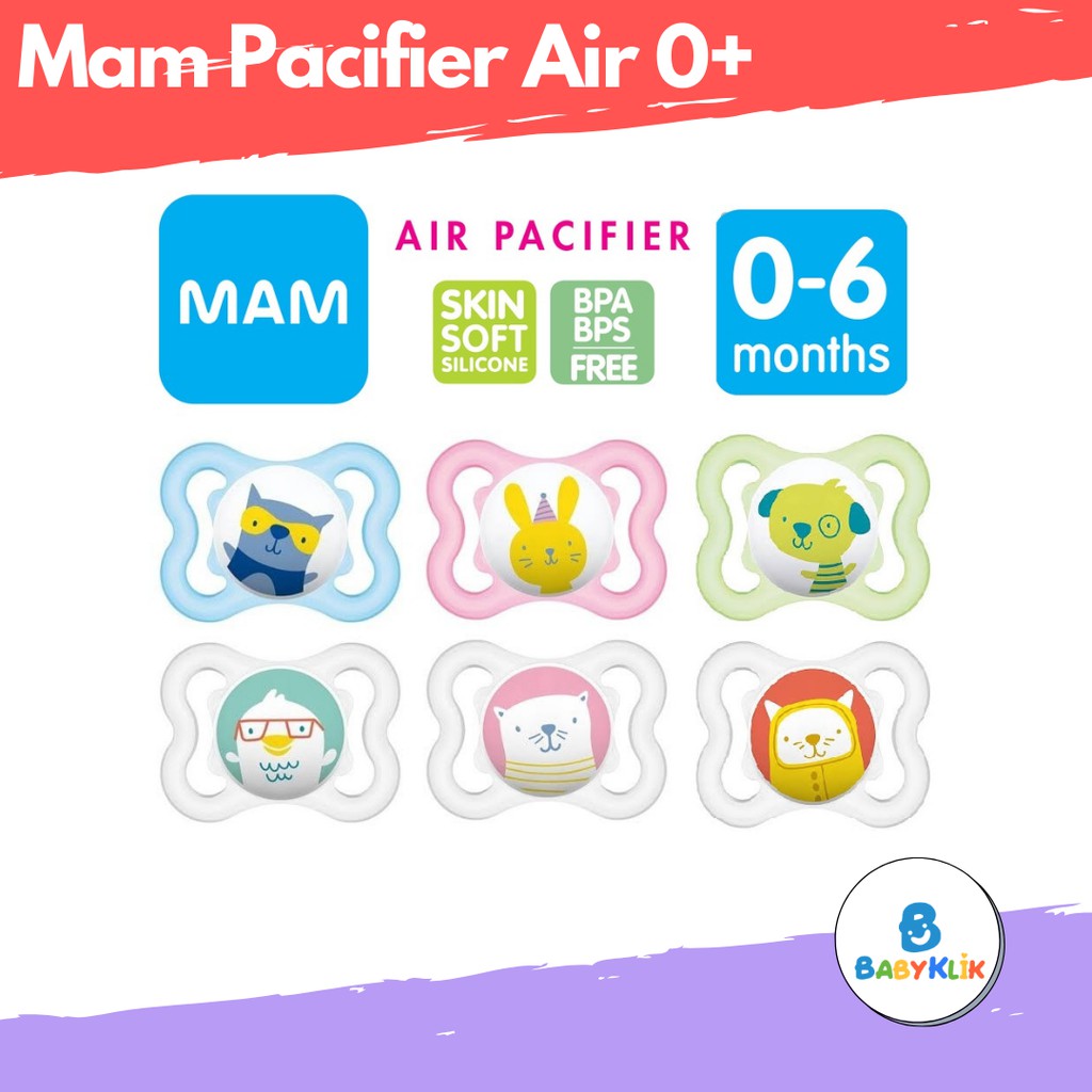 Mam Pacifier Air 0+ Empeng Bayi