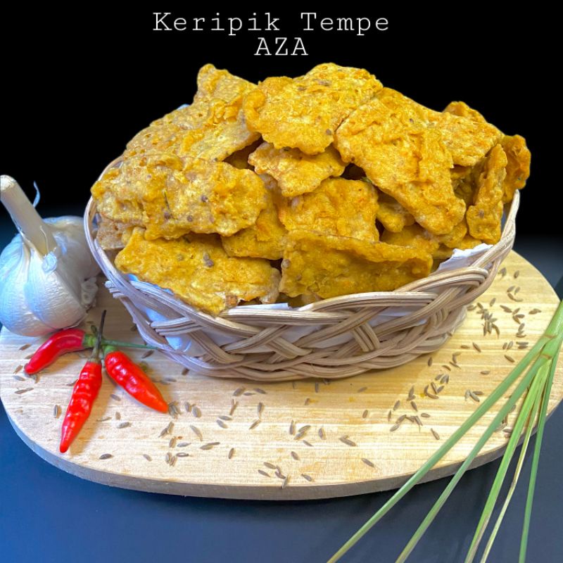 

KERIPIK TEMPE AZA KHAS GIRI GRESIK UKURAN 500 GRAM