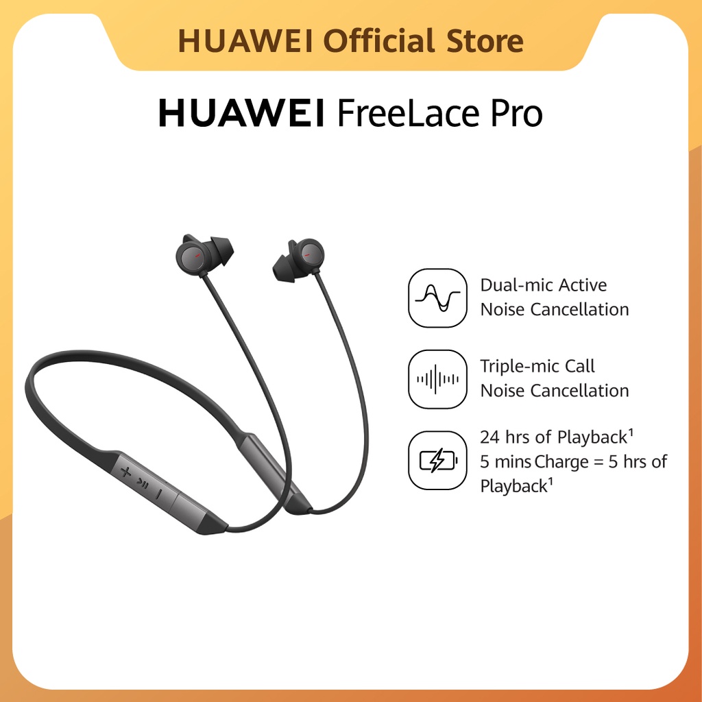 Как заряжать huawei freelace pro