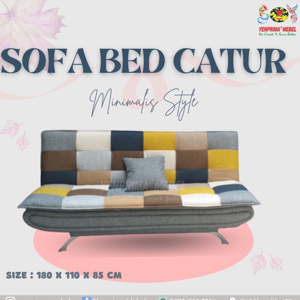 [YENPRIMA] Sofa Bed Catur