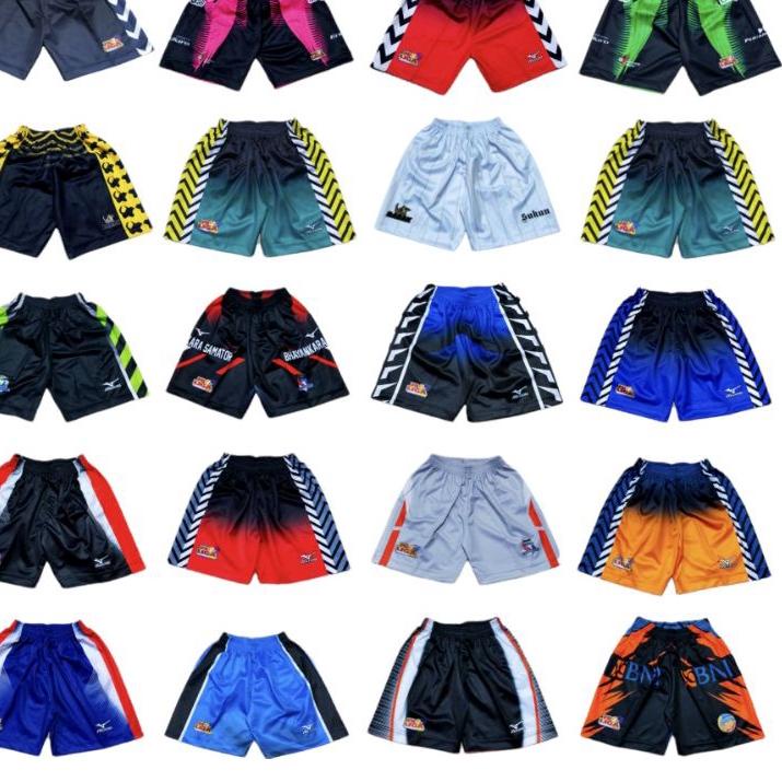 Keluaran Terbaru.. CELANA FULLPRINTING VOLY PROLIGA VOLI KOLOR VOLLY PULLPRITING BAHAN LOTTO TEBAL