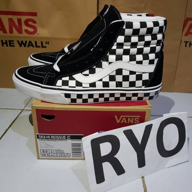 Vans SK8-Hi Reissue Checkerboard not og old skool era authentic anaheim