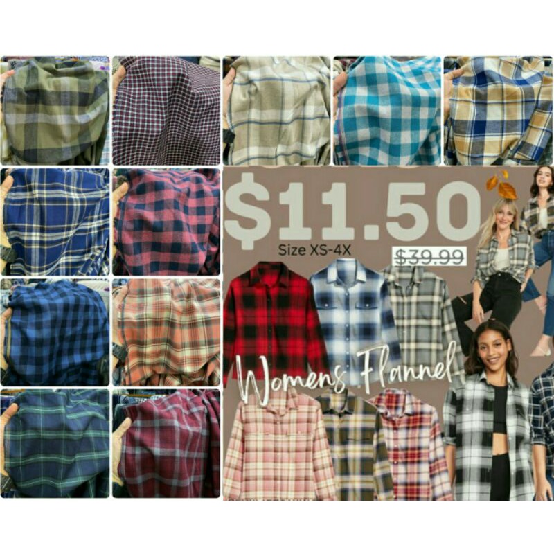 KAIN KATUN FLANNEL IMPORT KOTAK-KOTAK By@anwar_textile (Harga 0.50Meter)