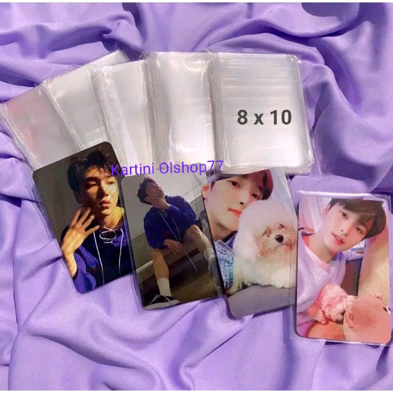 Ready Inner Sleeve PhotoCard / Plastik Opp ( 1pack=50 )//Plastik Aksesoris