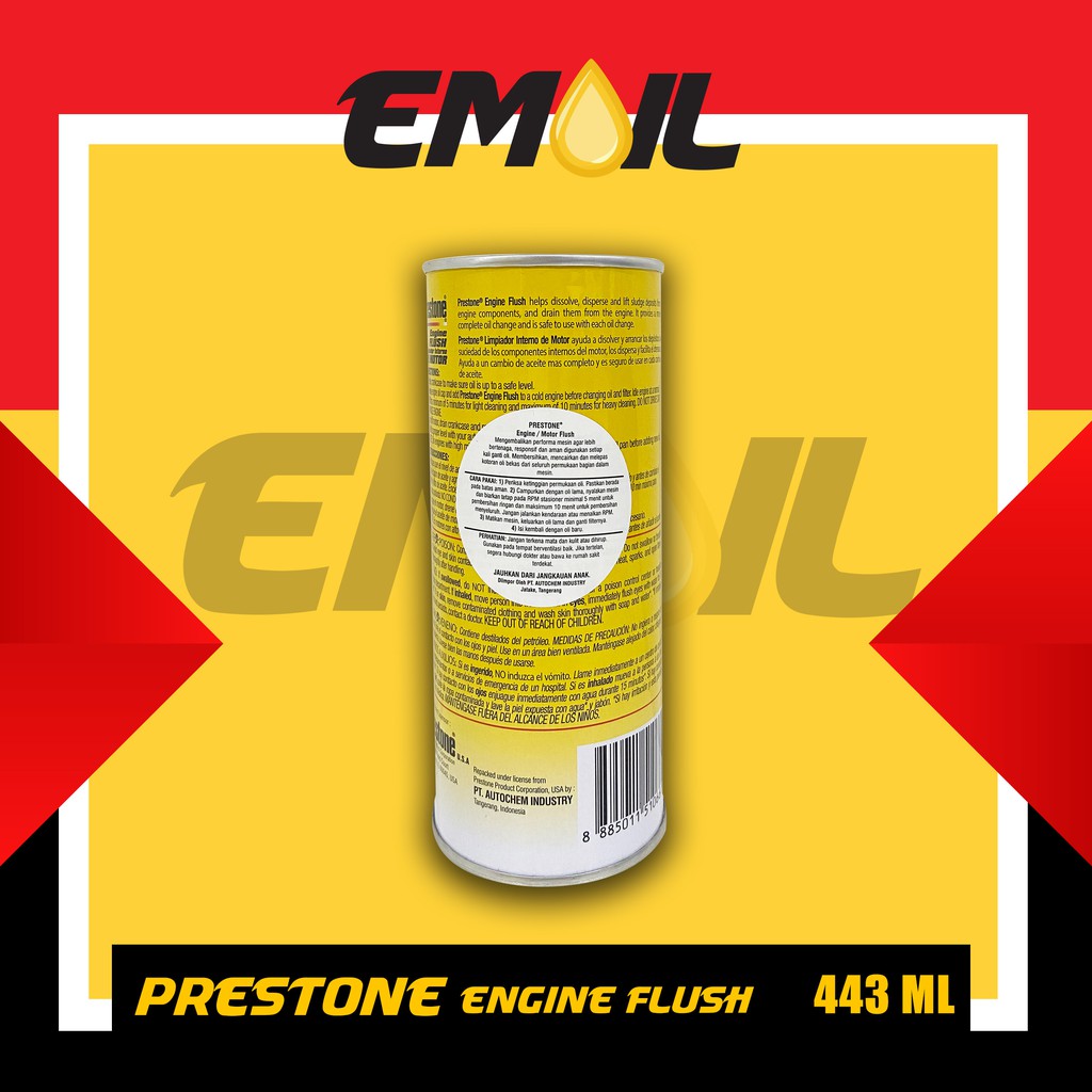 ENGINE FLUSH merk prestone 443 ml